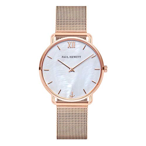 Paul Hewitt Miss Ocean Pearl RG Mesh Watch