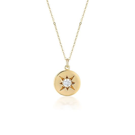STELLAR LIGHTS GOLD PENDANT