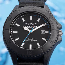 Load image into Gallery viewer, Sector Save The Ocean Nato Black Watch