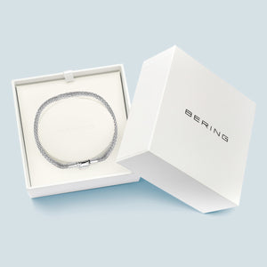 Bering Arctic Symphony Silver Bracelet Medium