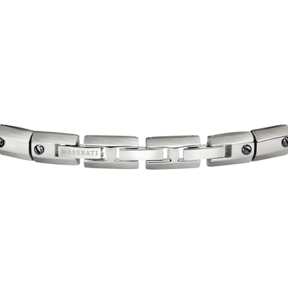 Maserati Jewels Men's Silver Bracelet