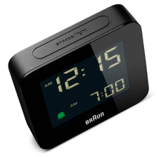 Load image into Gallery viewer, Braun Digital Alarm Clock Black