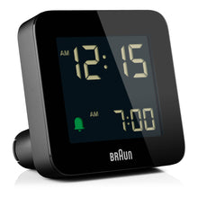 Load image into Gallery viewer, Braun Digital Alarm Clock Black