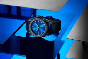 D1 Milano Carbonlite Blue 40.5mm Watch