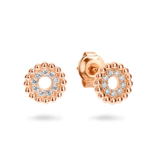 GEORGINI ARIES ROSE GOLD EARRING