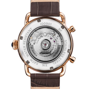 Ingersoll New England Automatic Brown Watch