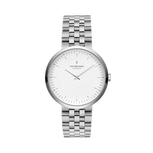 Nordgreen Infinity 32mm Silver Watch