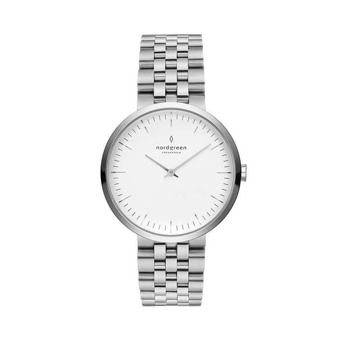 Nordgreen Infinity 32mm Silver Watch