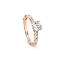 Load image into Gallery viewer, GEORGINI TI AMO ROSE GOLD RING