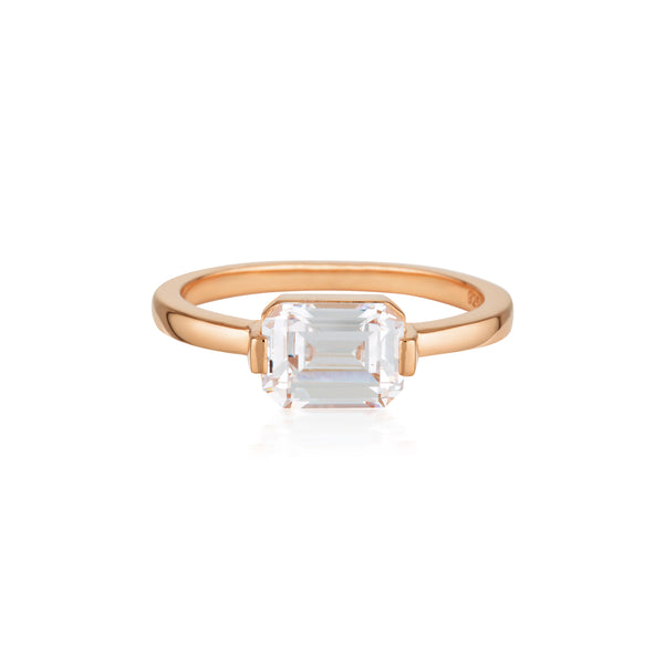 GEORGINI EMILIO ROSE GOLD RING