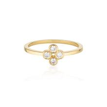 Load image into Gallery viewer, GEORGINI STELLAR LIGHTS GOLD TWINKLE RING