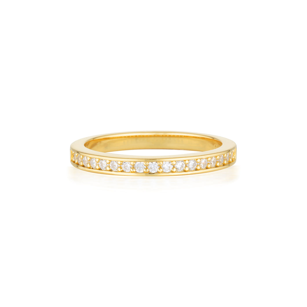 GEORGINI STELLAR LIGHTS GOLD EOS RING