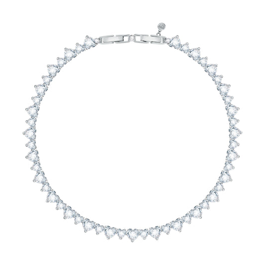 Chiara Ferragni Diamond Heart Silver Necklace
