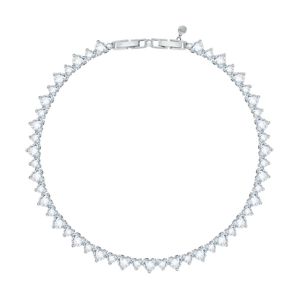 Chiara Ferragni Diamond Heart Silver Necklace