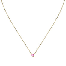 Load image into Gallery viewer, Chiara Ferragni Diamond Heart Yellow Gold Pendant