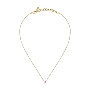 Chiara Ferragni Diamond Heart Yellow Gold Pendant