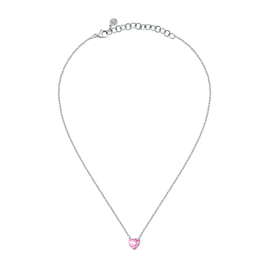 Chiara Ferragni Diamond Heart Silver Fairytale Pendant