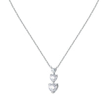 Load image into Gallery viewer, Chiara Ferragni Diamond Heart Silver Pendant