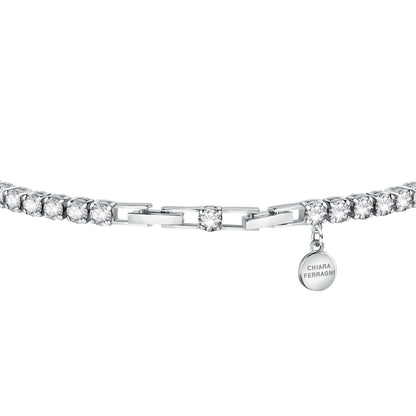 Chiara Ferragni Diamond Heart White and Fairytale Tennis Bracelet