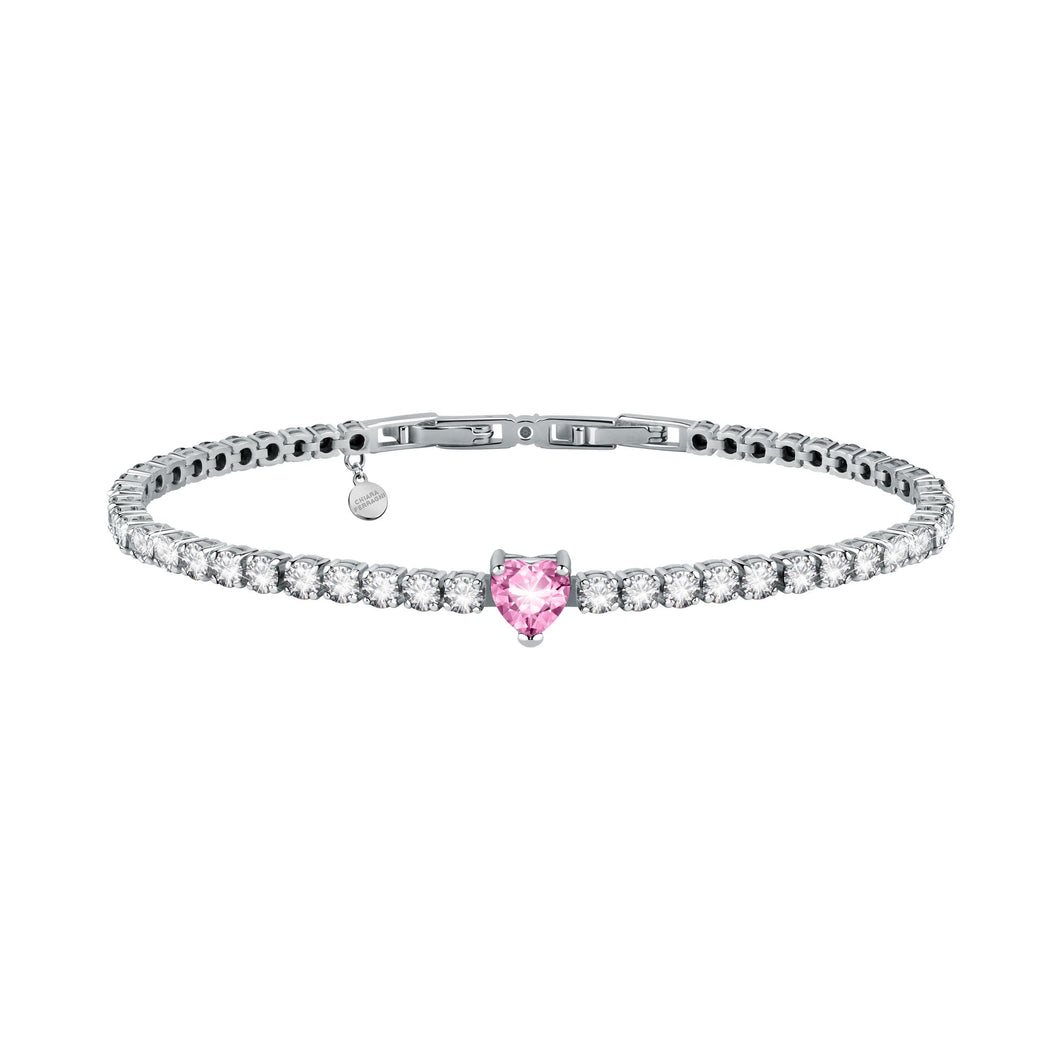 Chiara Ferragni Diamond Heart Fairytale Tennis Bracelet