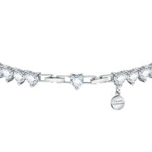 Load image into Gallery viewer, Chiara Ferragni Diamond Heart White Stone Tennis Bracelet