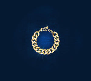 Chiara Ferragni Chain Collection Big Chain Gold Bracelet