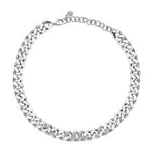 Load image into Gallery viewer, Chiara Ferragni Chain Collection Big Chain White Stone Necklace