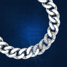 Load image into Gallery viewer, Chiara Ferragni Chain Collection White Stone Bracelet