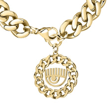 Load image into Gallery viewer, Chiara Ferragni Chain Collection Gold Eye Bracelet