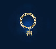 Load image into Gallery viewer, Chiara Ferragni Chain Collection Gold Eye Bracelet