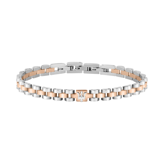 Maserati Jewels Men's Two-Tone Bracelet
