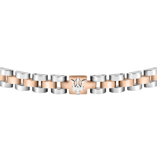 Maserati Jewels Men's Two-Tone Bracelet