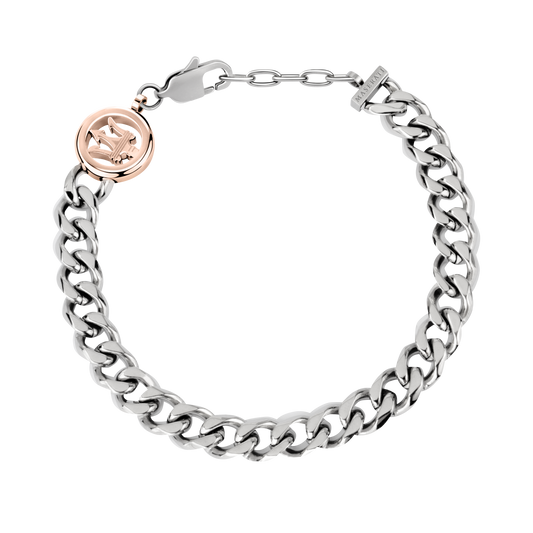 Maserati Jewels Men's Silver Bracelet