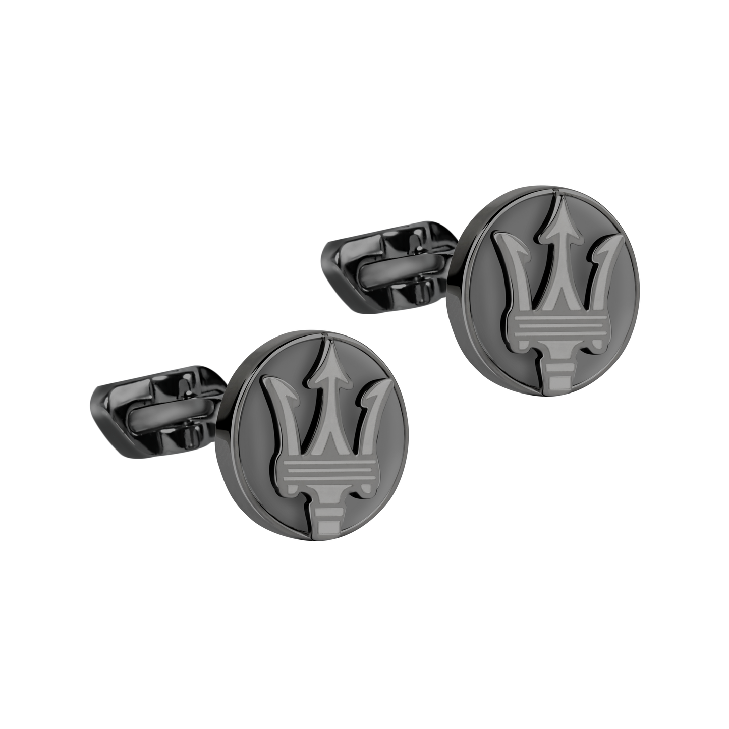 Maserati Hematite Gunmetal Cufflinks