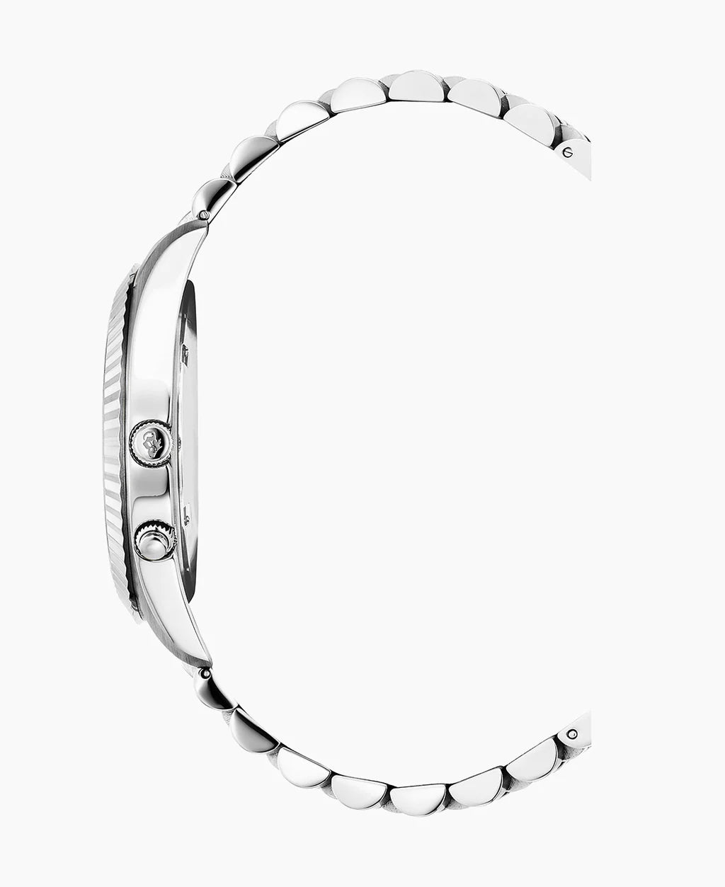 JDM Inspiration Moonphase Day-Date Silver Black 5 ATM