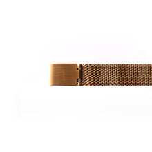 Load image into Gallery viewer, Oui&amp;Me Petite Amourette Black Dial Rose Gold Mesh Watch