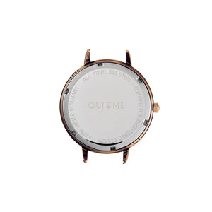 Oui&Me Grande Amourette 38mm Rose Gold Dragonfly Watch