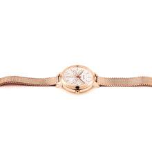 Load image into Gallery viewer, Oui&amp;Me Petite Amourette Dragonfly Rose Gold Mesh Watch