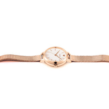 Load image into Gallery viewer, Oui&amp;Me Petite Amourette Rose Gold Milanese Mesh Watch