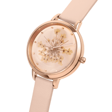 Load image into Gallery viewer, Oui&amp;Me Fleurette Real Flowers 34mm Floral Rose Watch