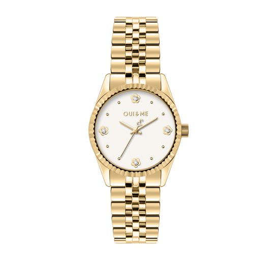 Oui&Me Coquette 30mm Gold Watch