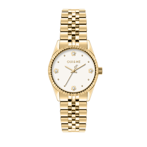 Oui&Me Coquette 30mm Gold Watch