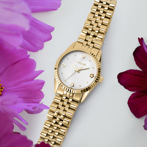 Oui&Me Coquette 30mm Gold Watch