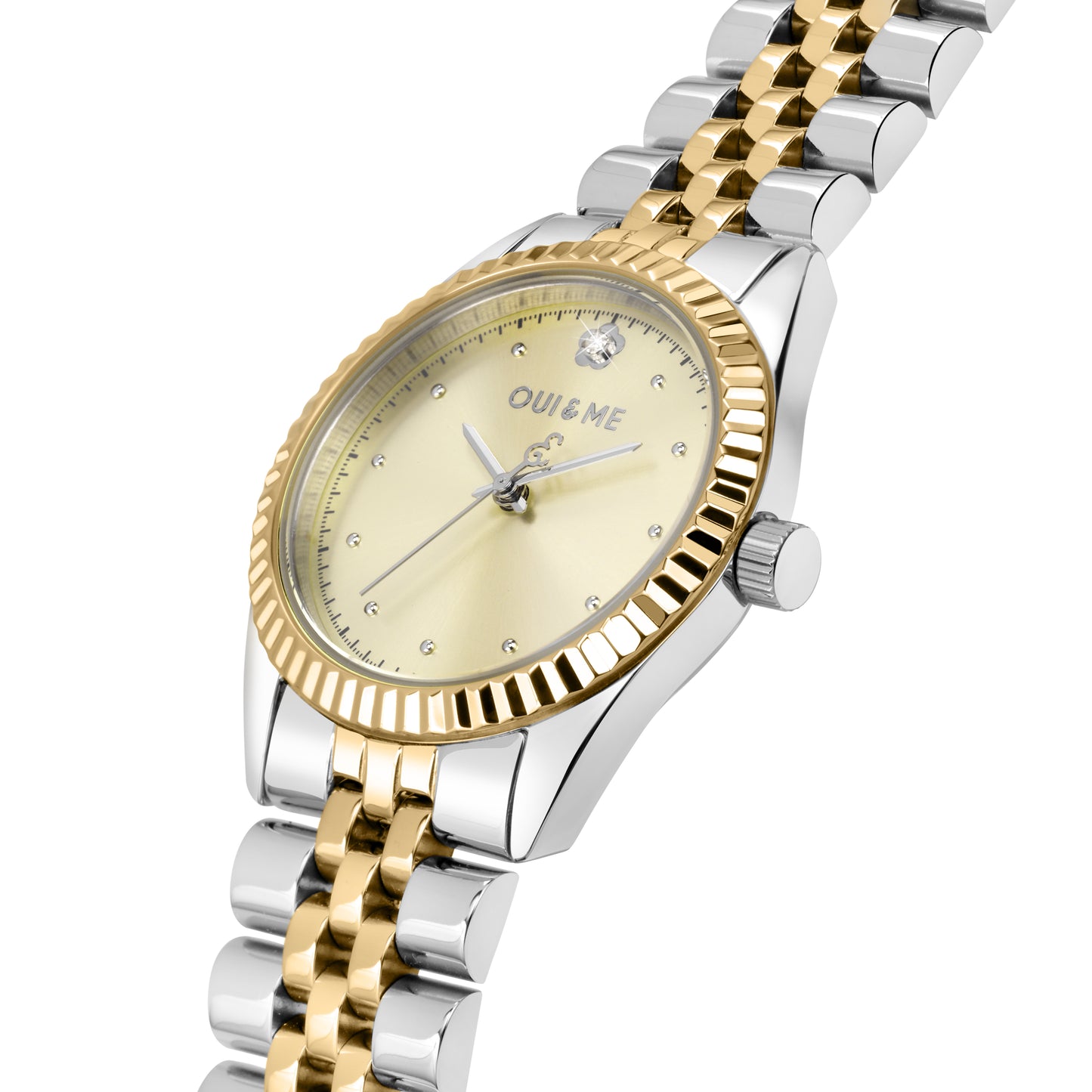 Oui&Me Coquette 30mm Two Tone Champagne Watch