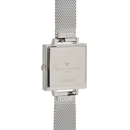 Olivia Burton 3D Butterfly Silver Watch