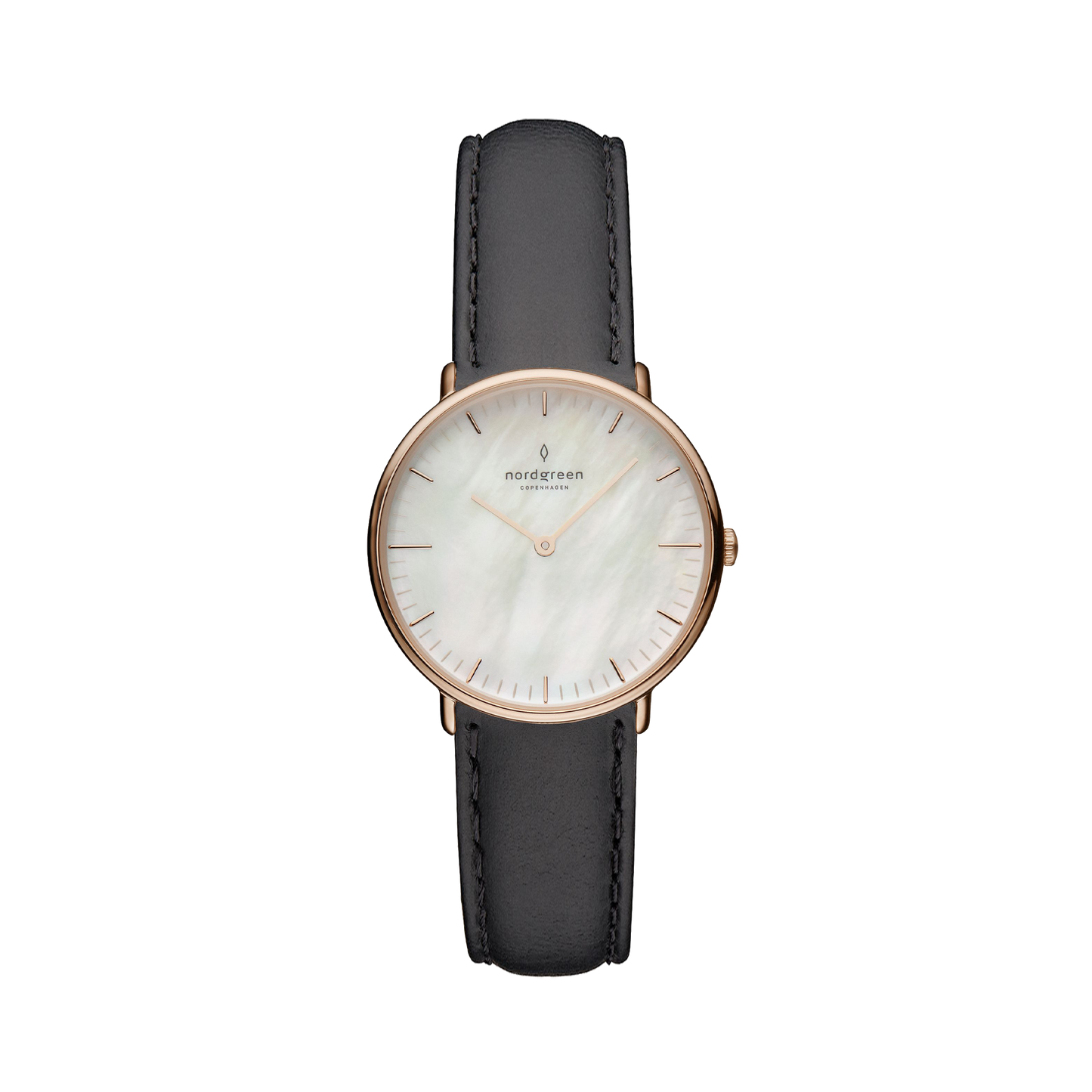 Nordgreen Native 28mm Mother of Pearl Gold Watch