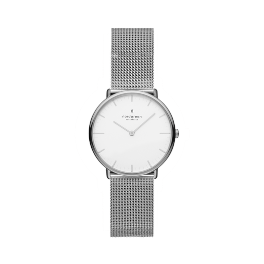 Nordgreen Women's Native 28mm Silver Watch