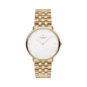 Nordgreen Women's Native 32mm 5 Link Gold Watch