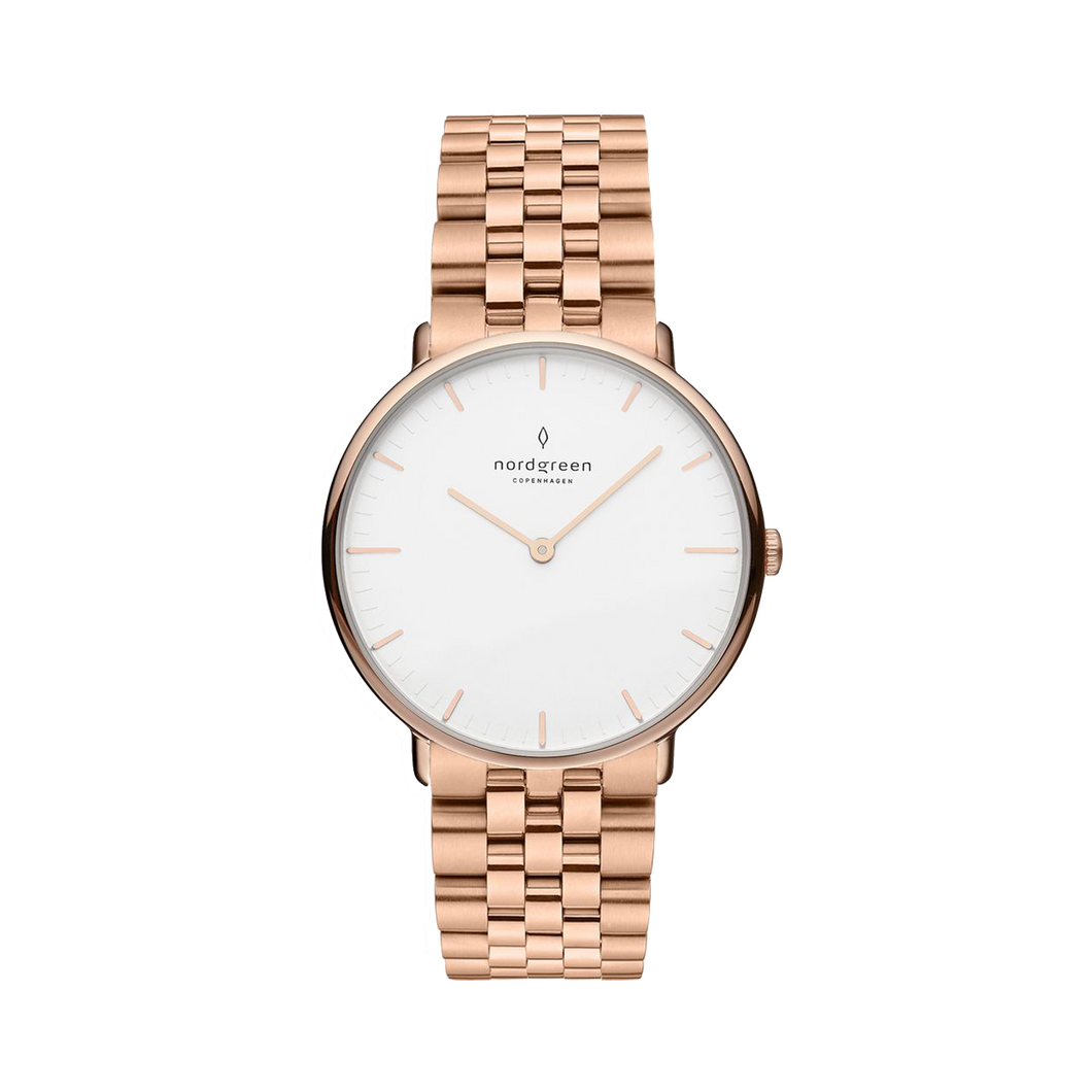 Nordgreen Women's Native 32mm Rose Gold Watch