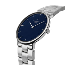 Load image into Gallery viewer, Nordgreen Native 40mm Navy Silver Watch